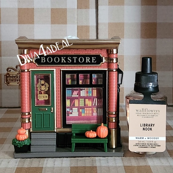 Bath & Body Works Other - New Bath & Body Works Fall BOOKSTORE Projector Wallflower 2PC Bundle